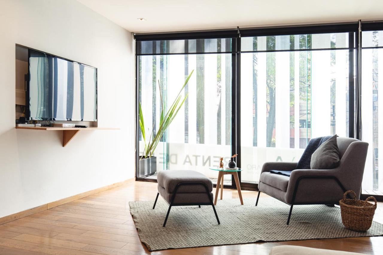 Casai Bright Designer Studio With Balcony In Polanco Mexico City Room photo